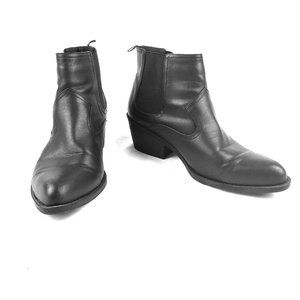 H&M Divided Black Ankle Booties Womens